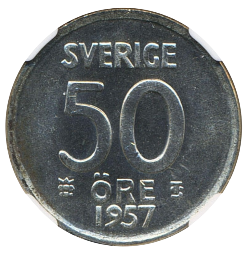 50 öre 1957