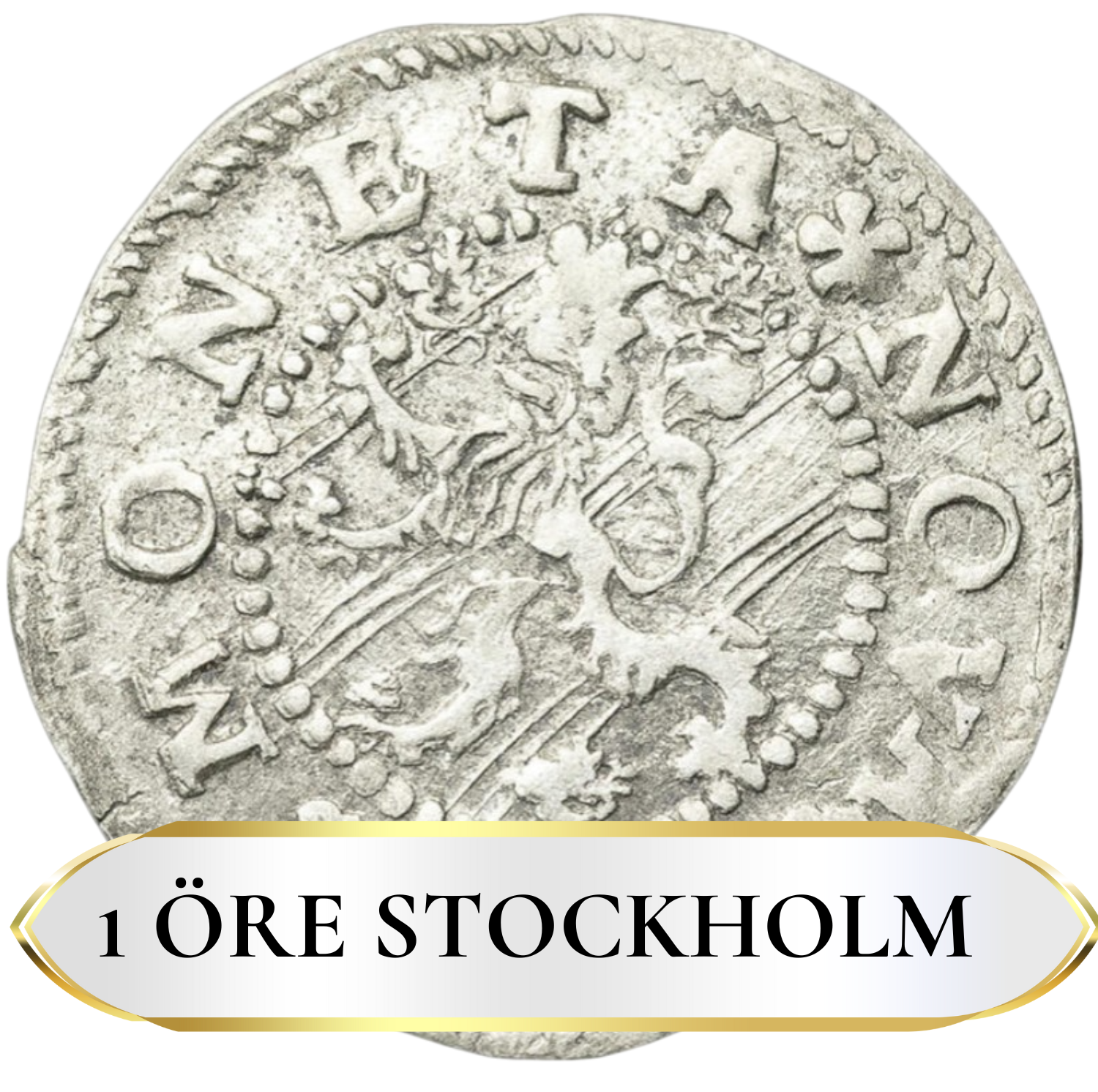 1 öre stockholm Gustav II Adolf