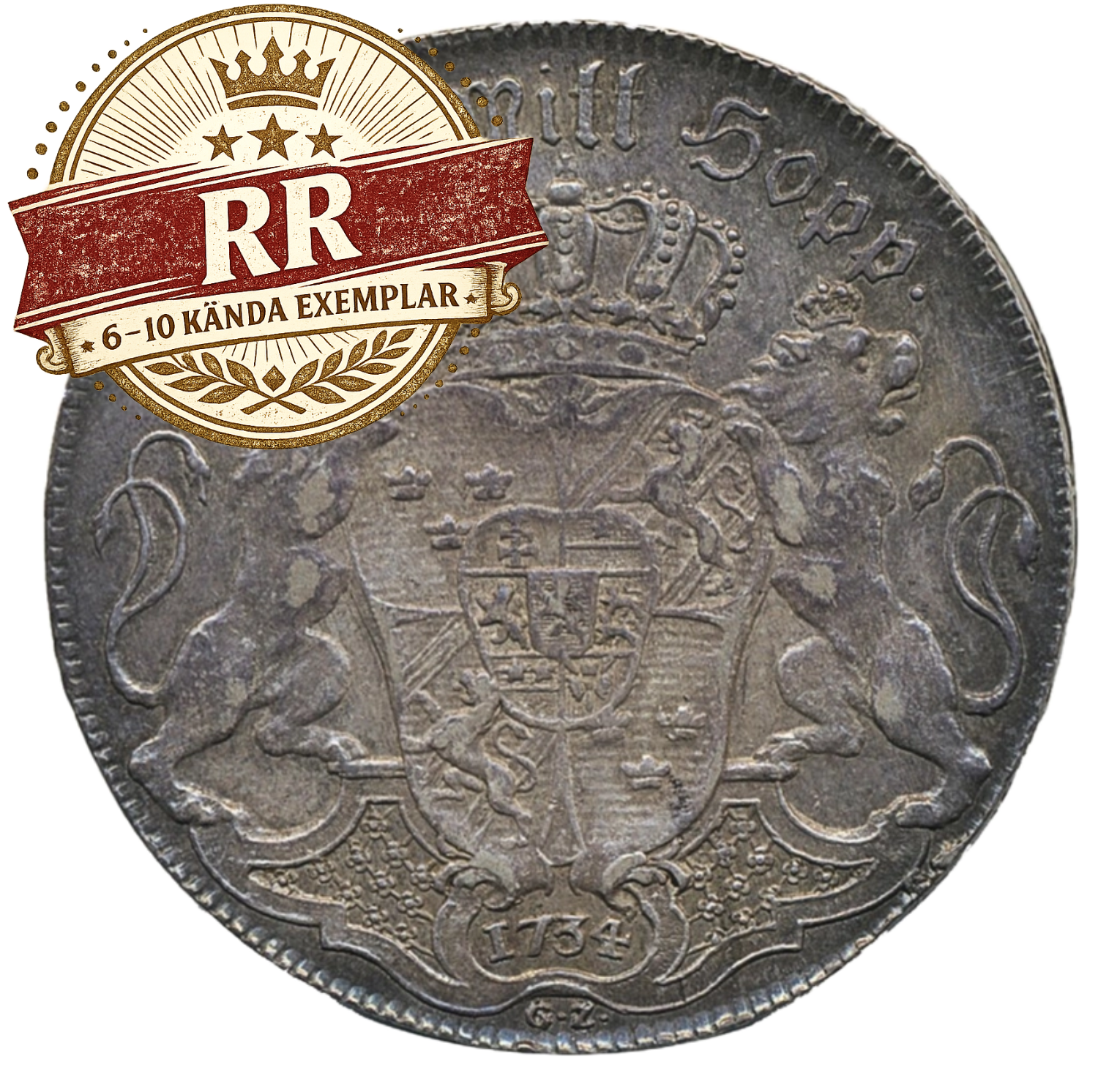 Riksdaler 1734