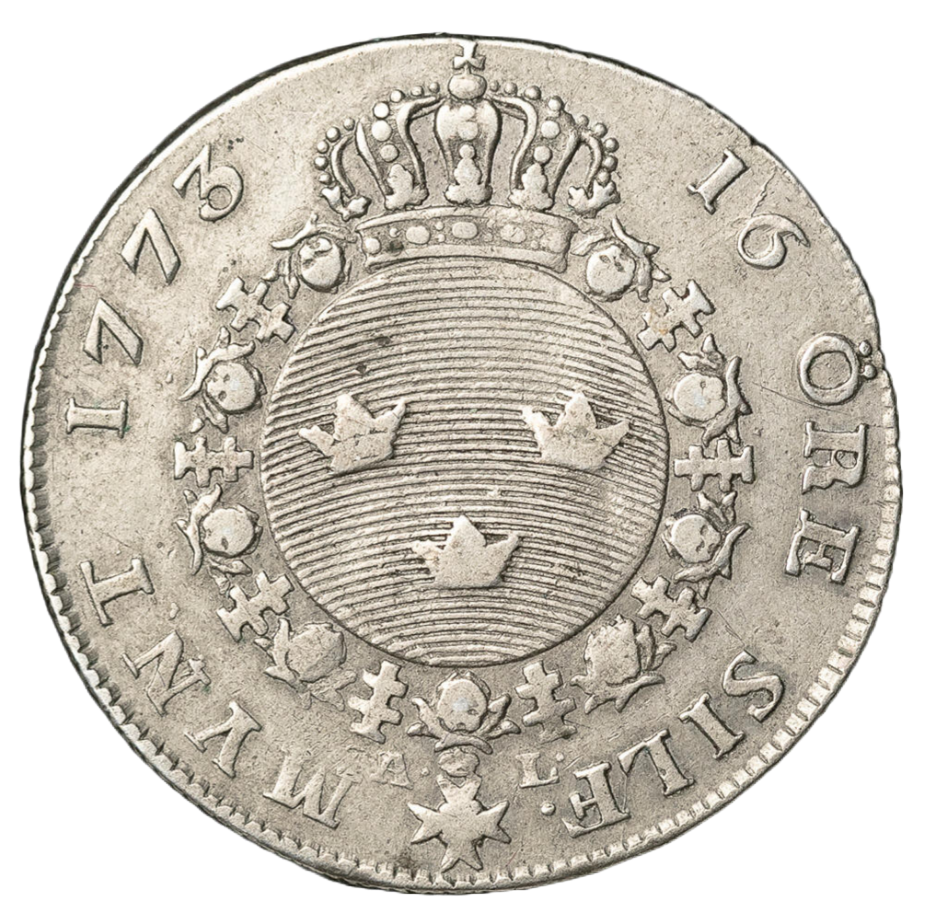 16 öre silvermynt 1773