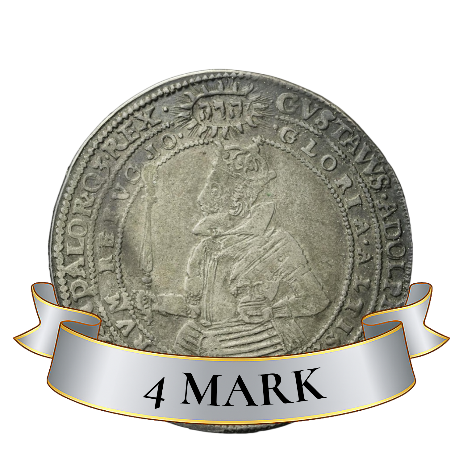 4 mark gustav ii adolf