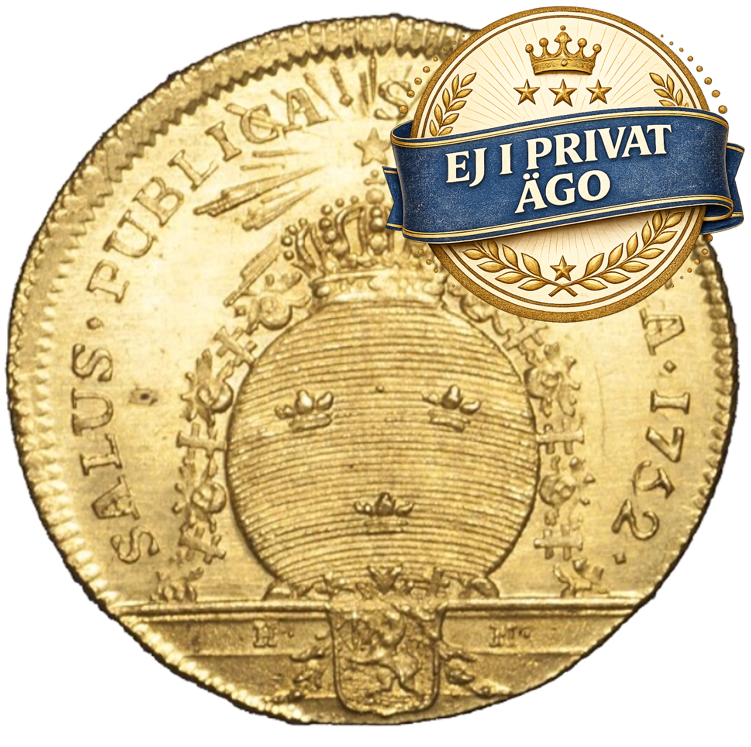 1 dukat ädelfors 1752