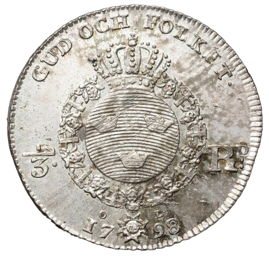 1/3 riksdaler 1798