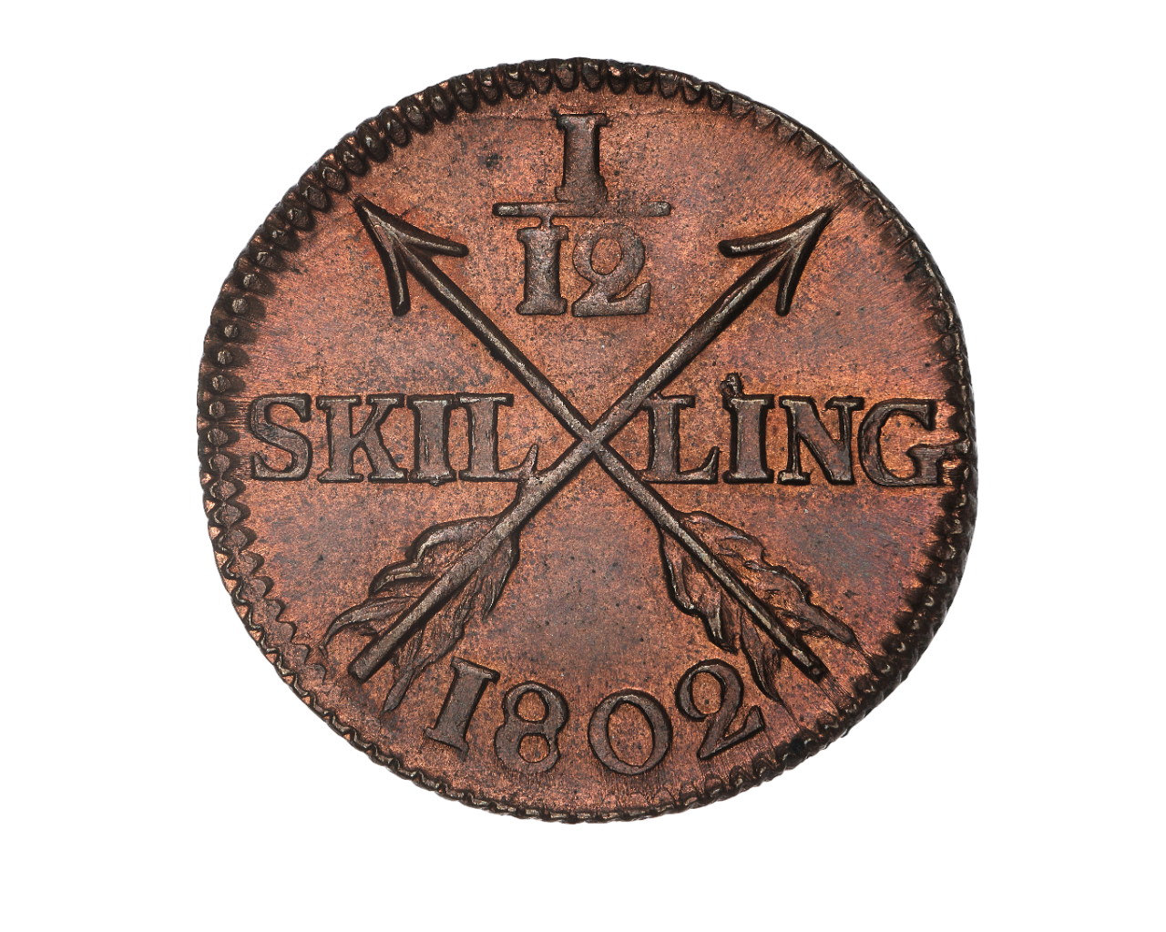 1/12 skilling Gustaf IV Adolf