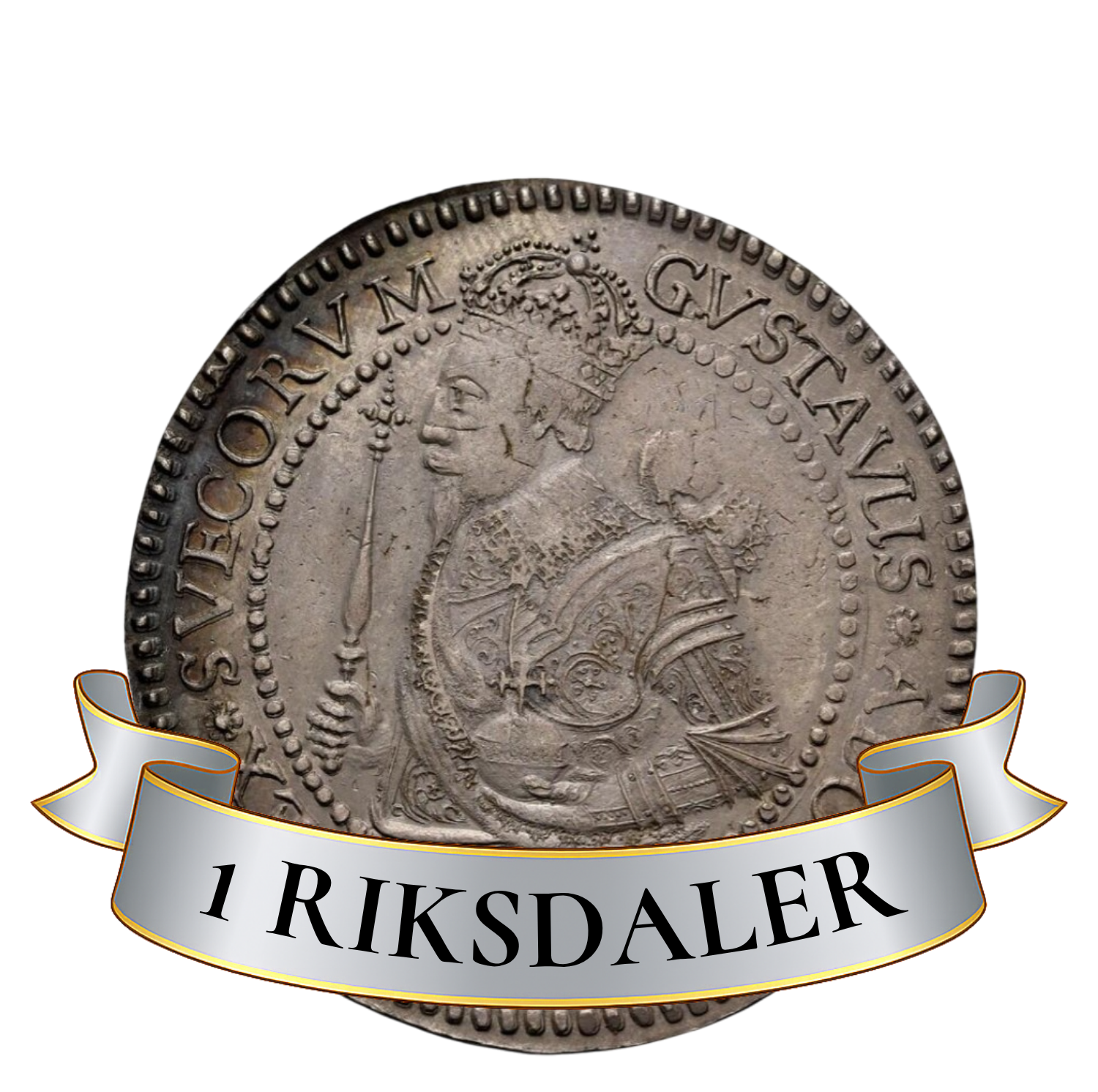 1 riksdaler gustav ii adolf