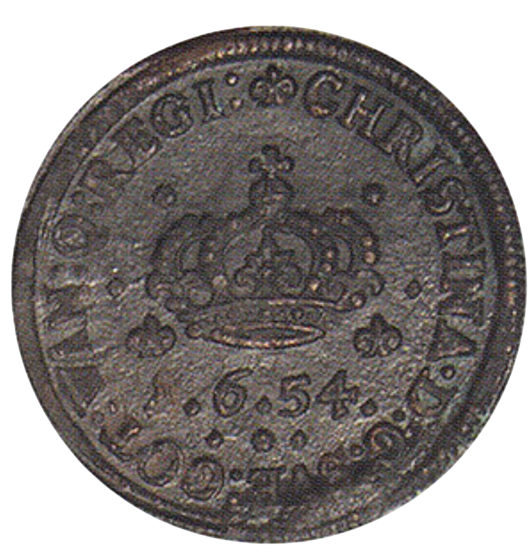 1 daler sm 1654