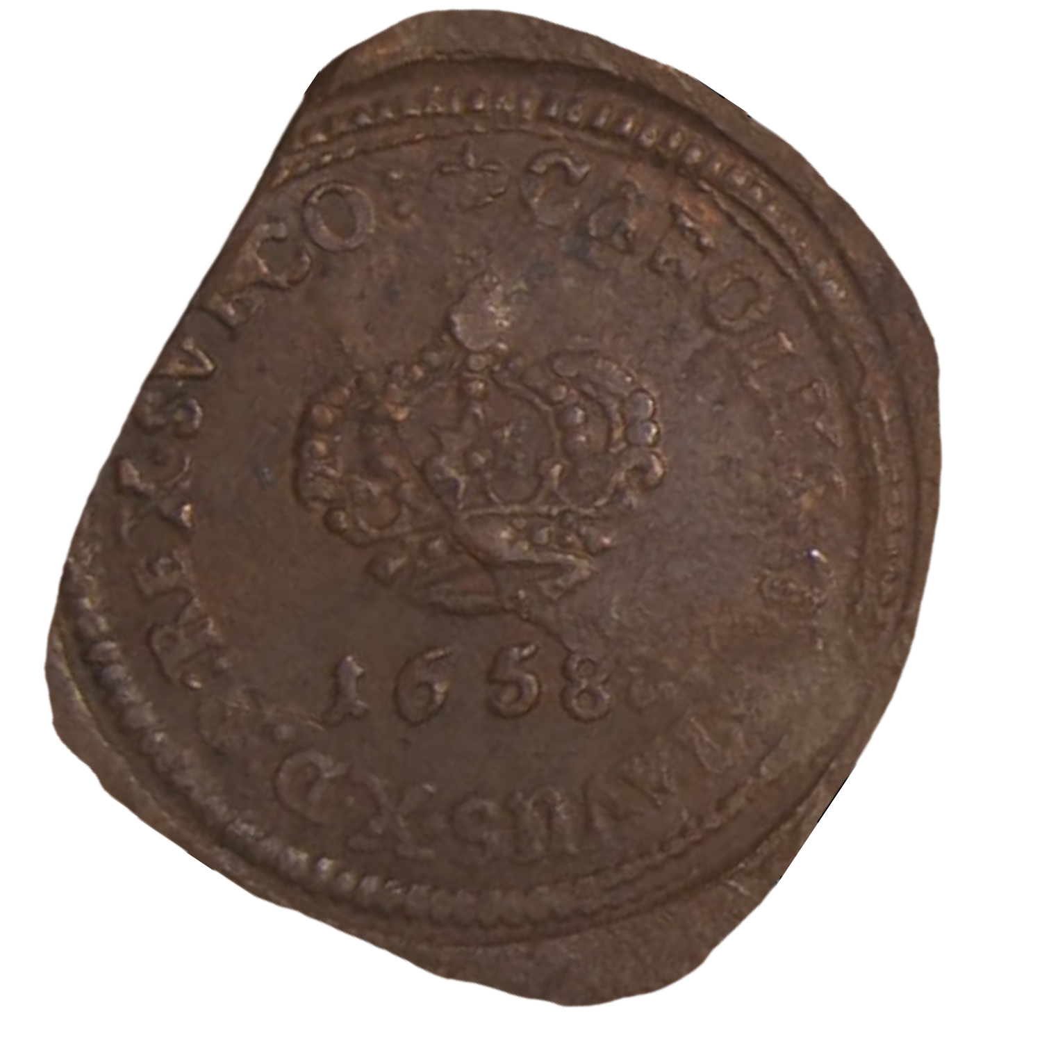 1 daler silvermynt 1658