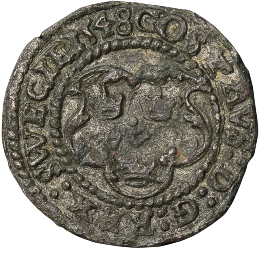 4 penningar 1548