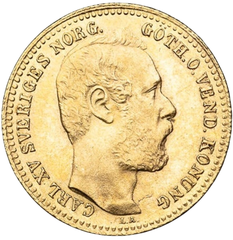 KARL XV GULDMYNT