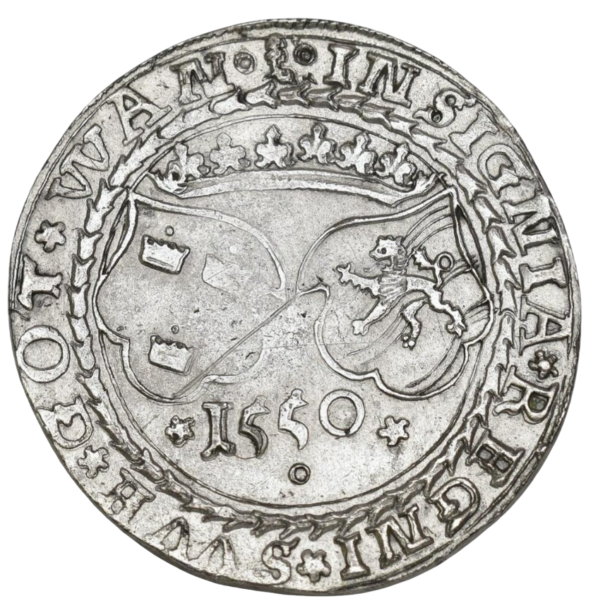 1/2 daler 1550