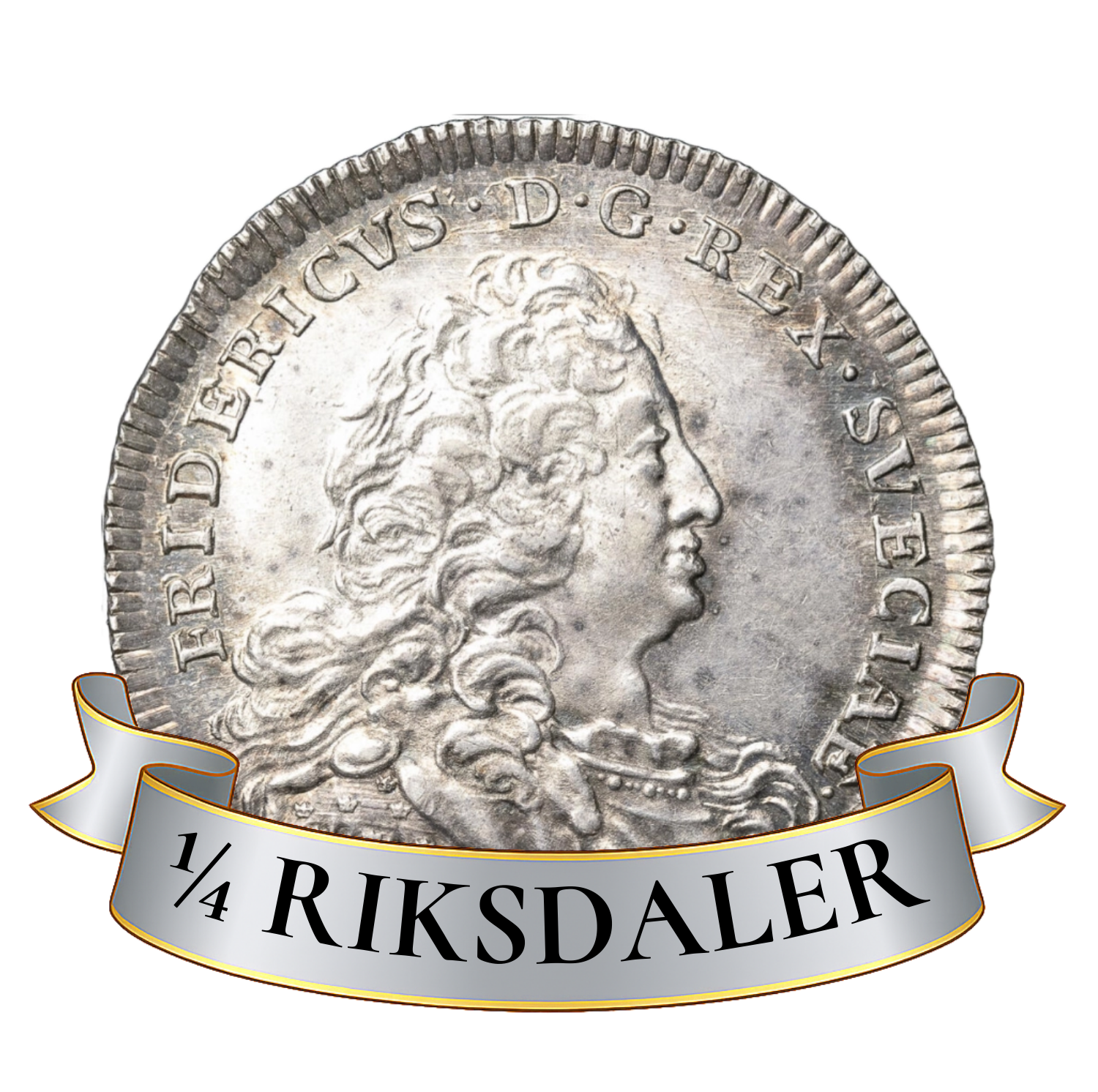 1/4 Riksdaler Fredrik I