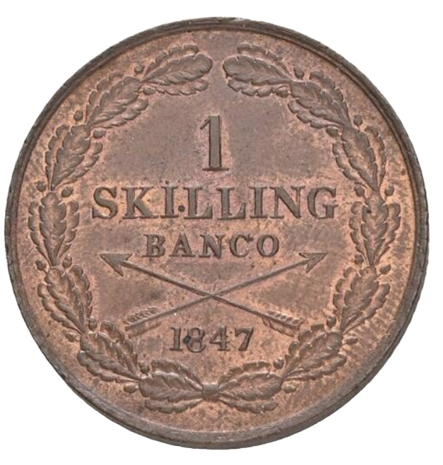 1 Skilling 1847