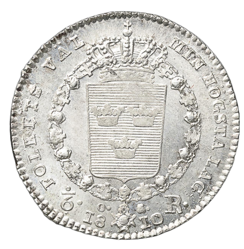 1/6 riksdaler 1810