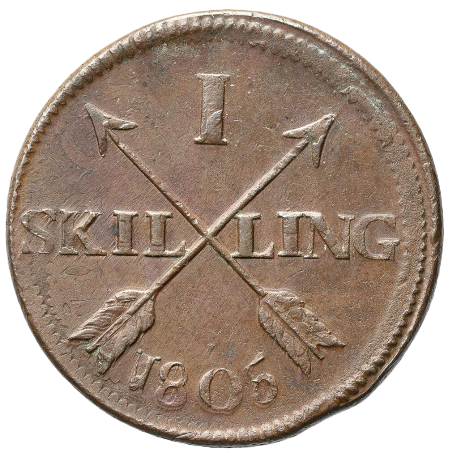 1 Skilling 1805