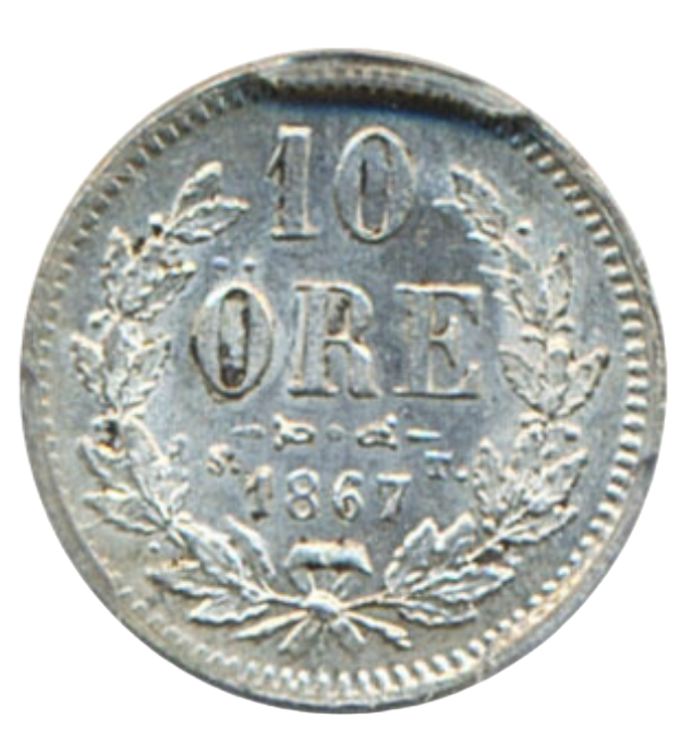 10 Öre 1867