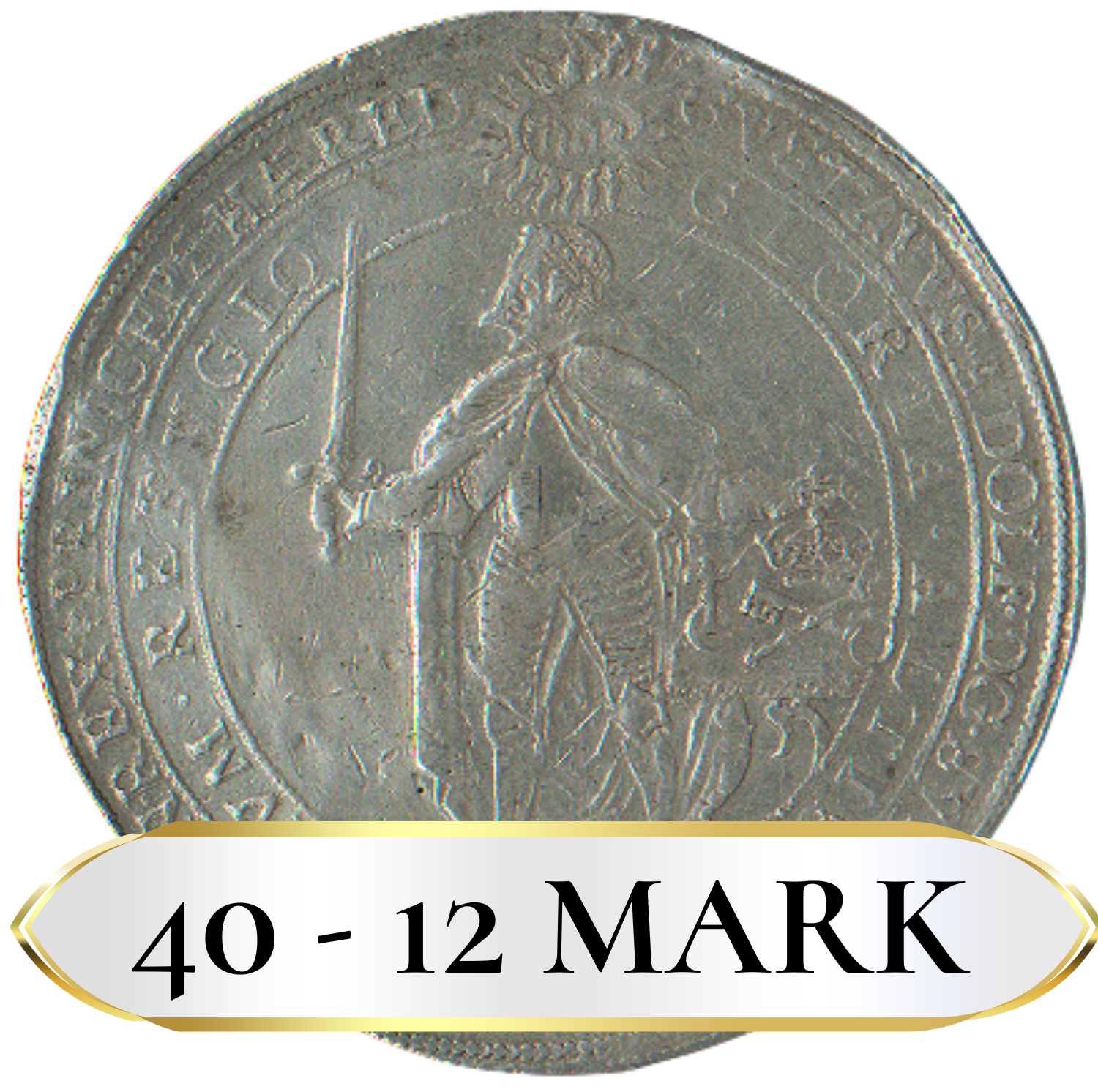 40 - 12 mark Gustav II Adolf