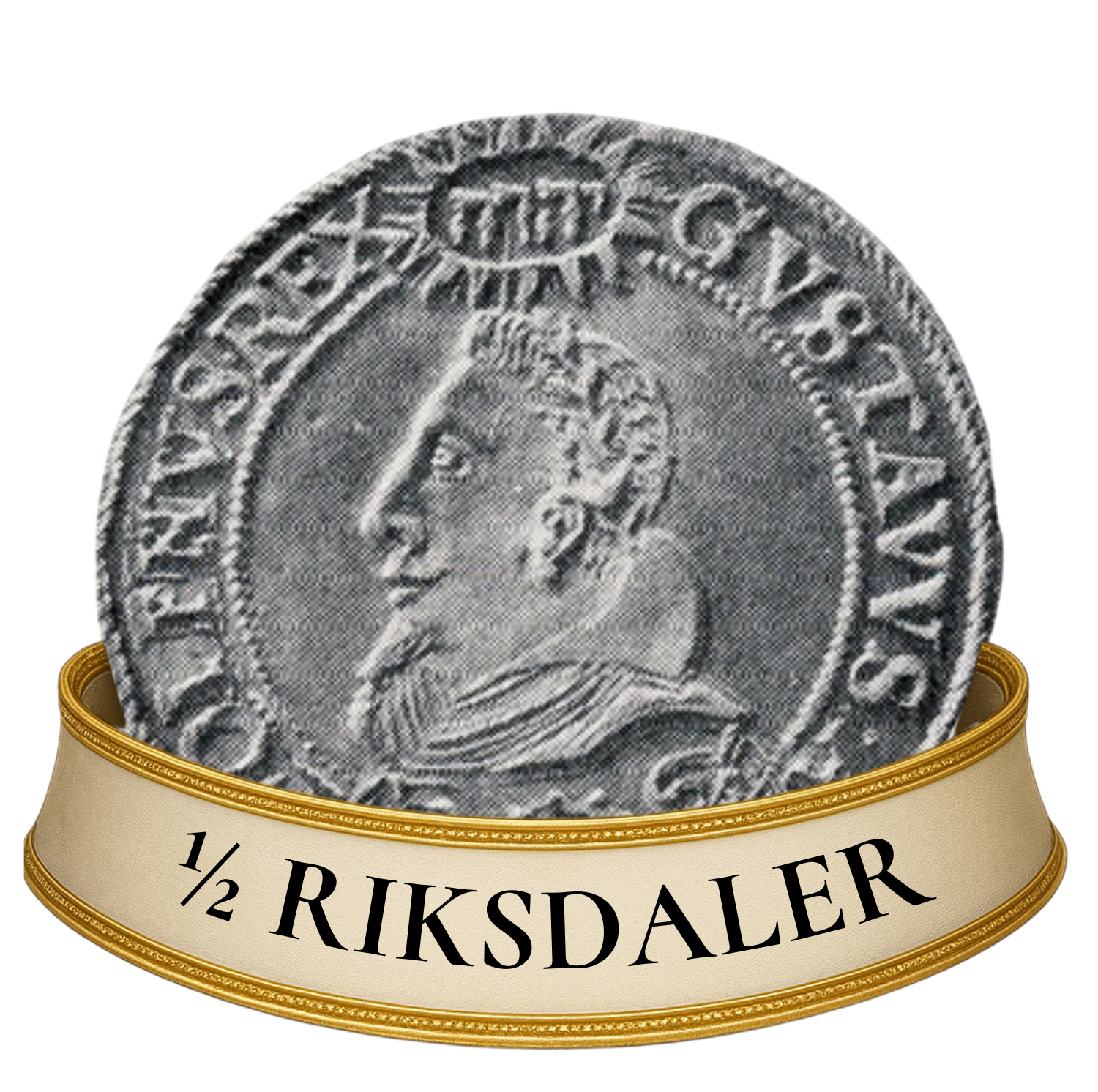 1/2 riksdaler 1617