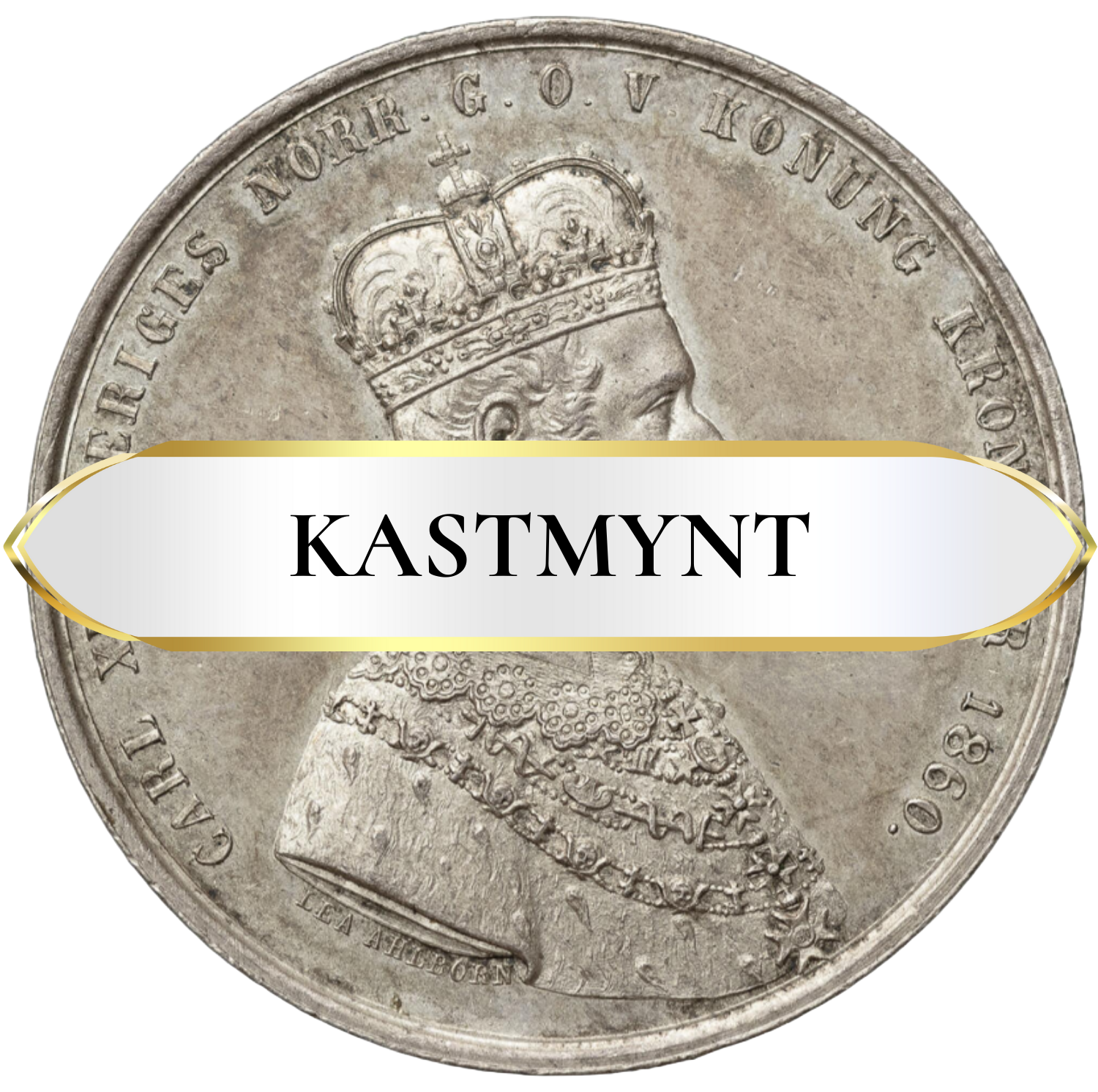 Kastmynt Karl XV