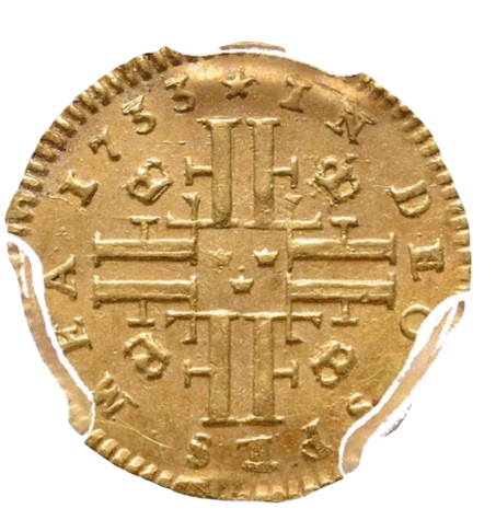 1/4 dukat 1733