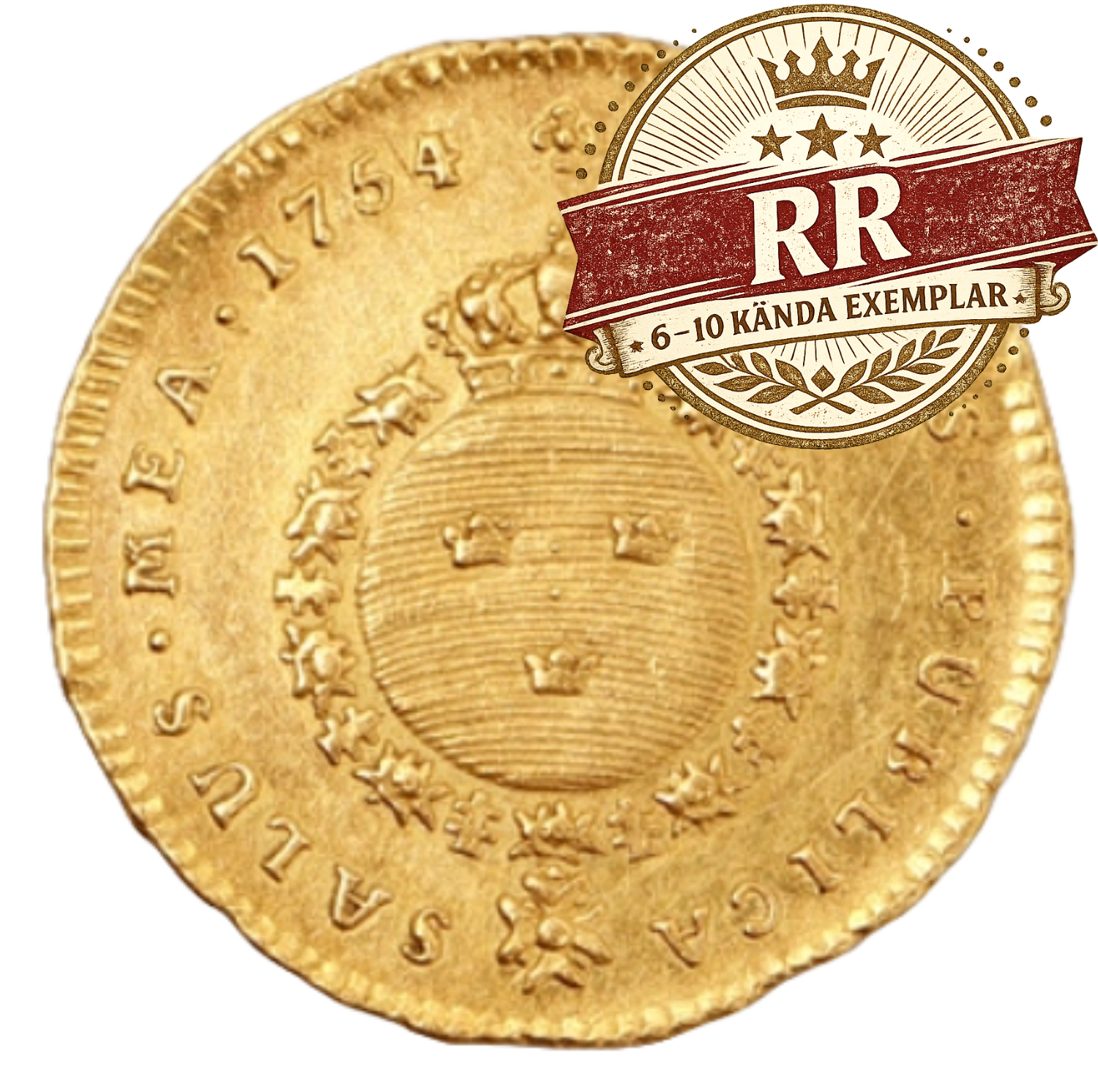 1/2 dukat 1754