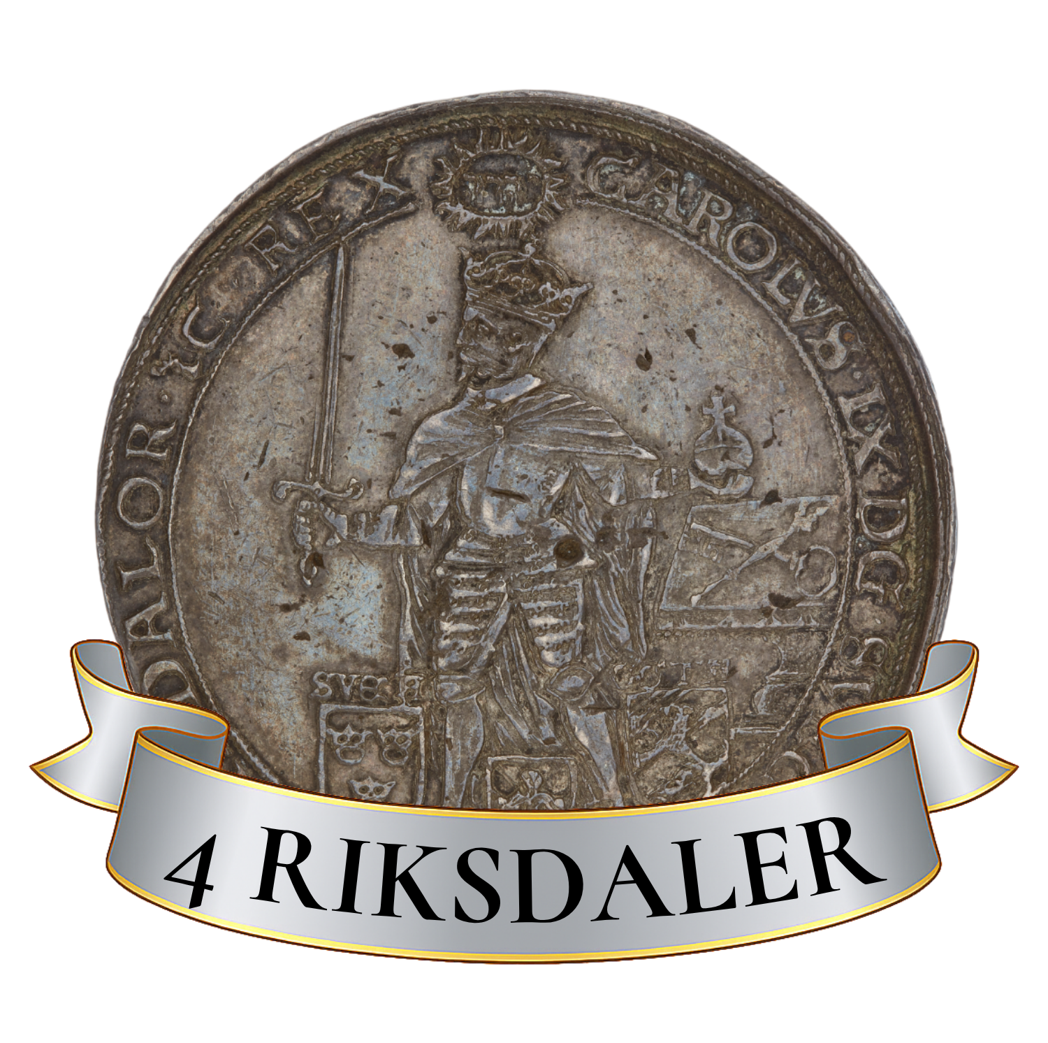 4 riksdaler 1608