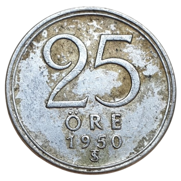 25 öre 1950