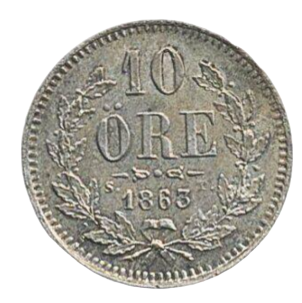 10 Öre 1863