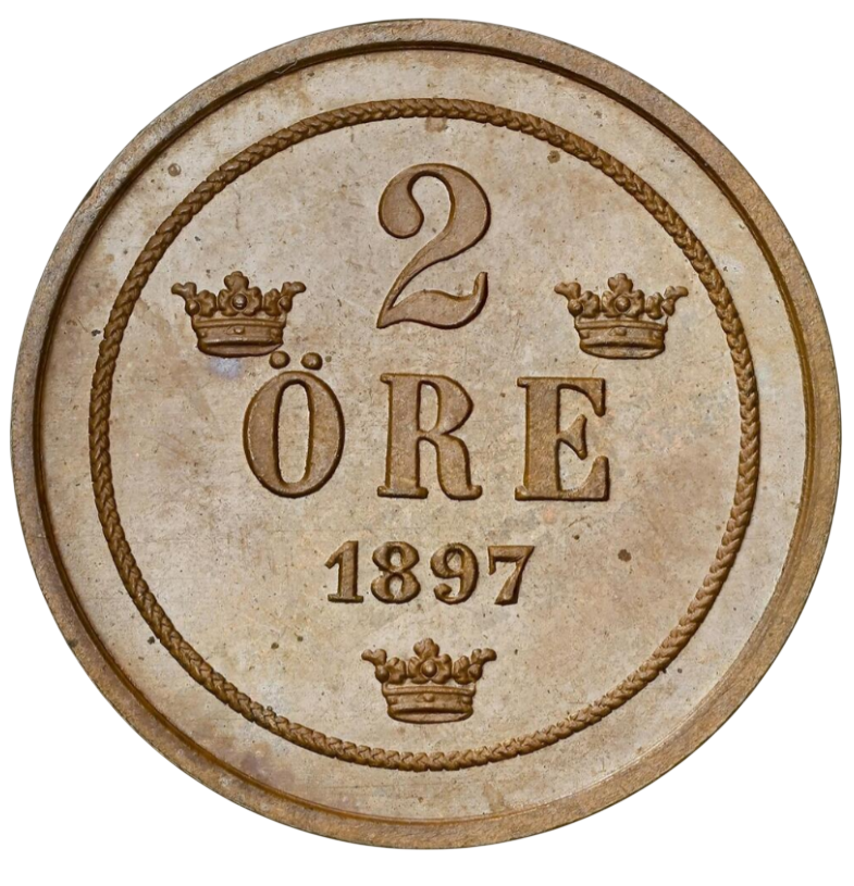 2 öre 1897