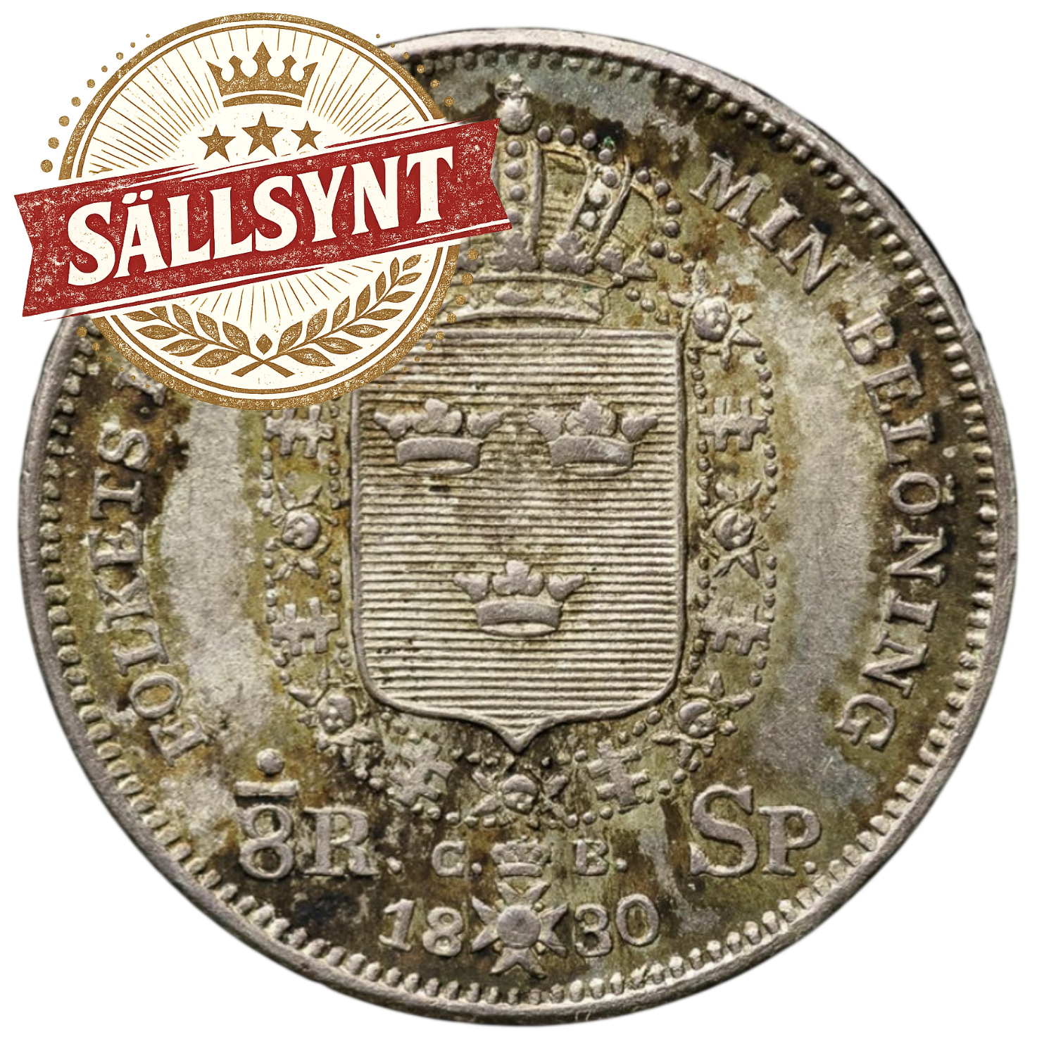 1/8 riksdaler 1830