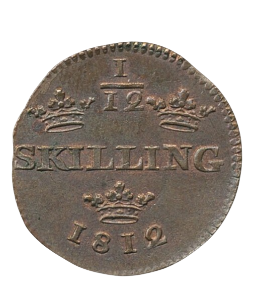 1/12 skilling 1812