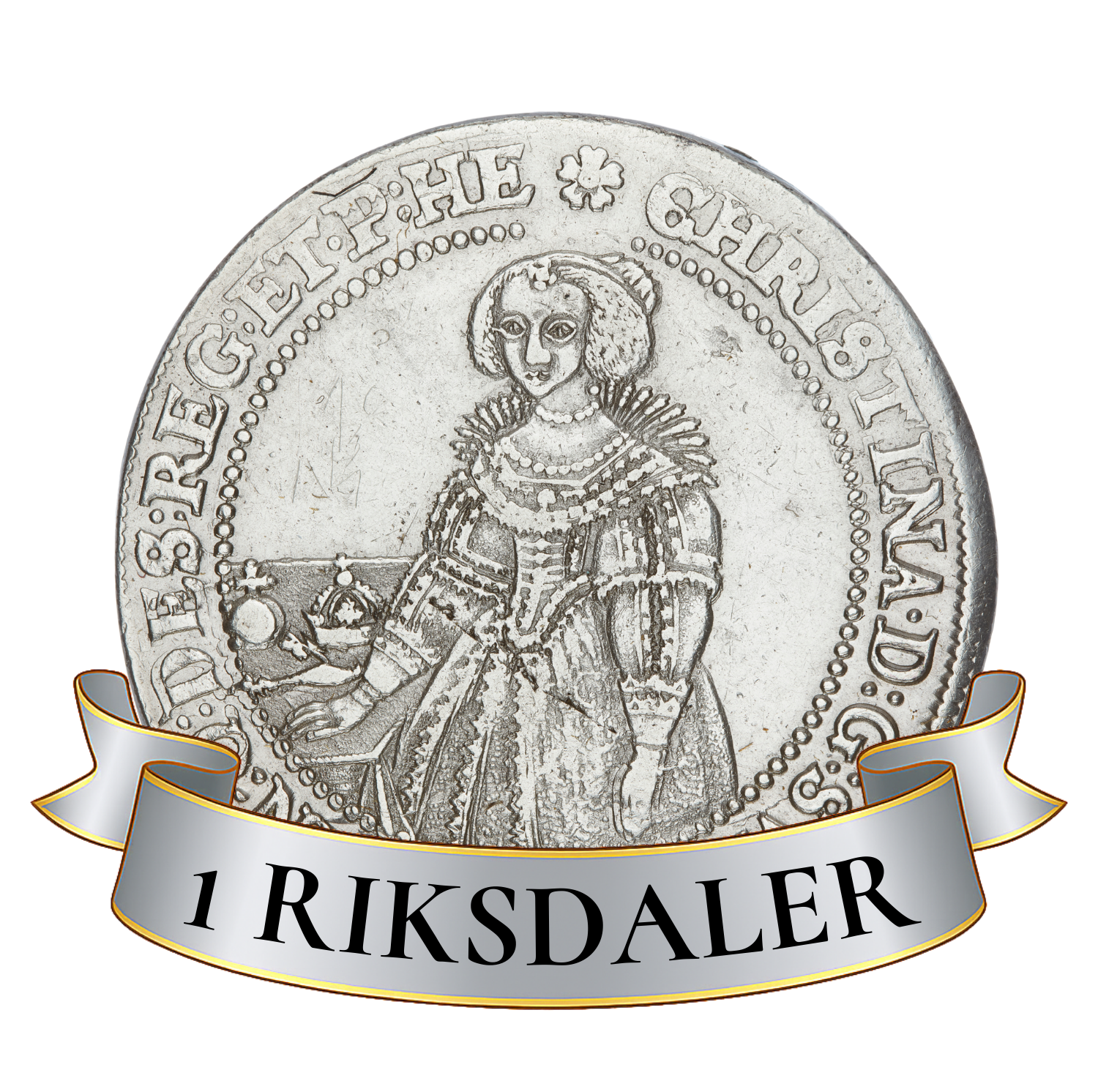1 riksdaler kristina