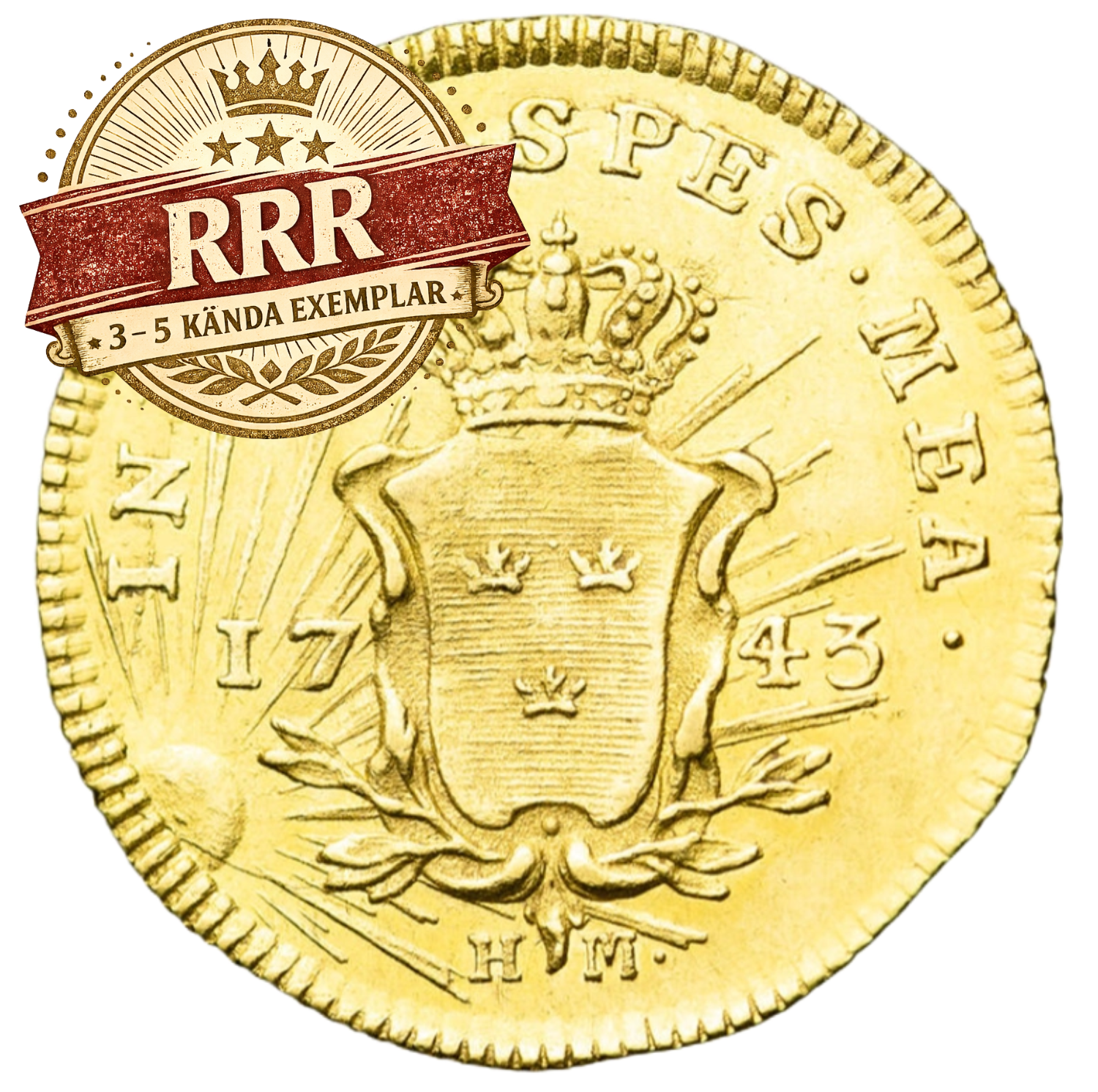 Ostindisk dukat 1743
