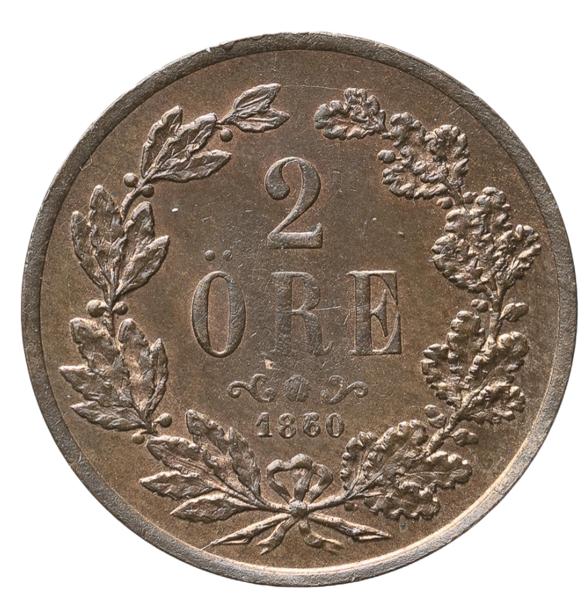 2 Öre 1860