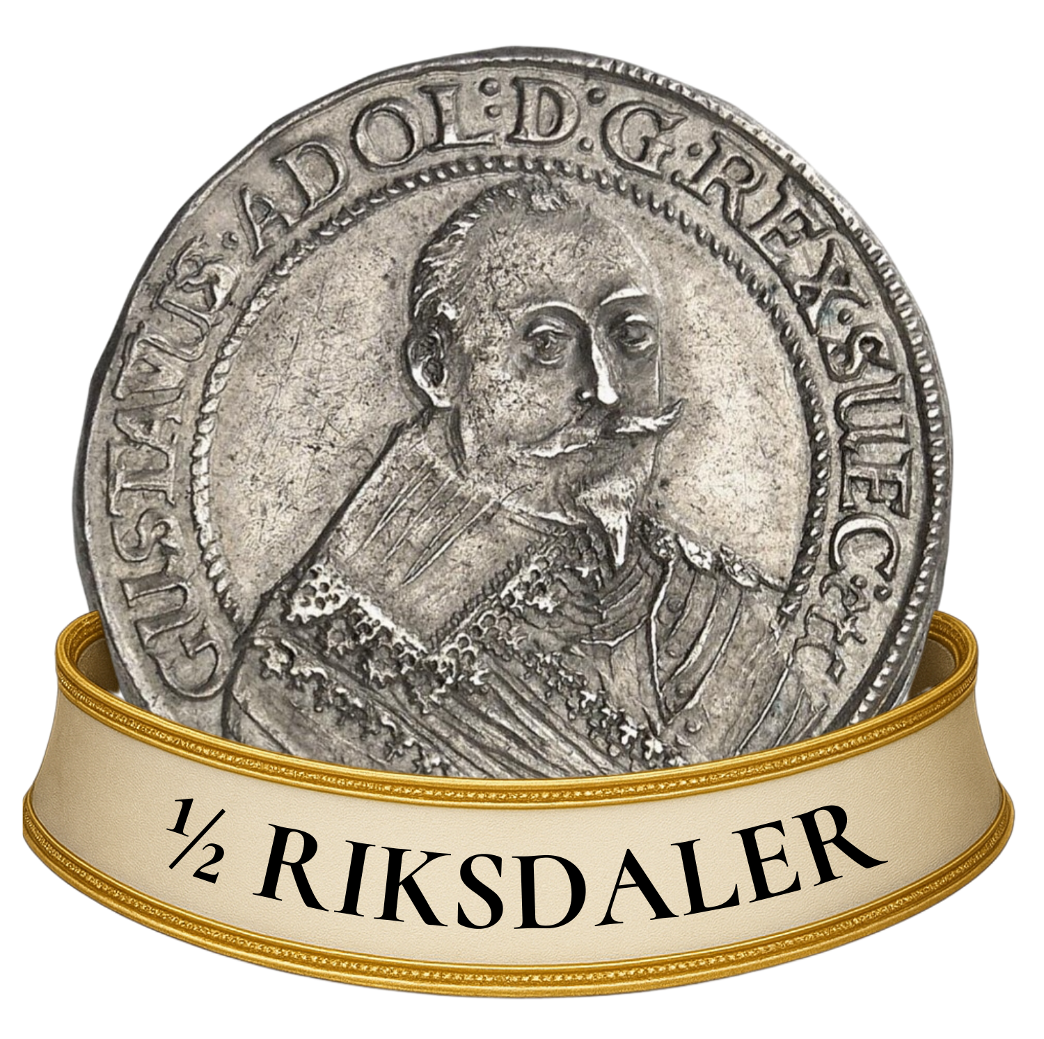 1/2 riksdaler 1632
