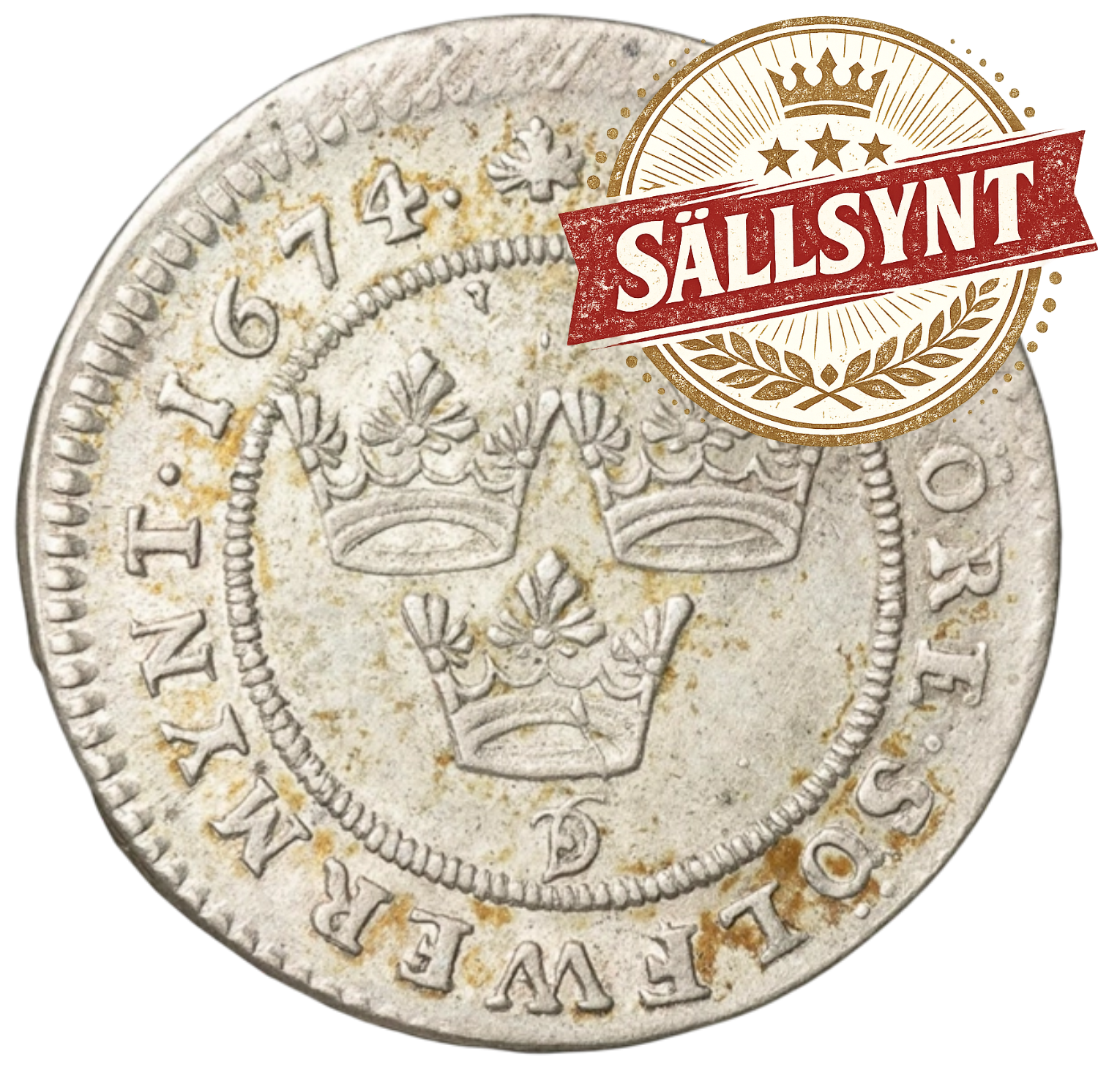 4 öre 1674