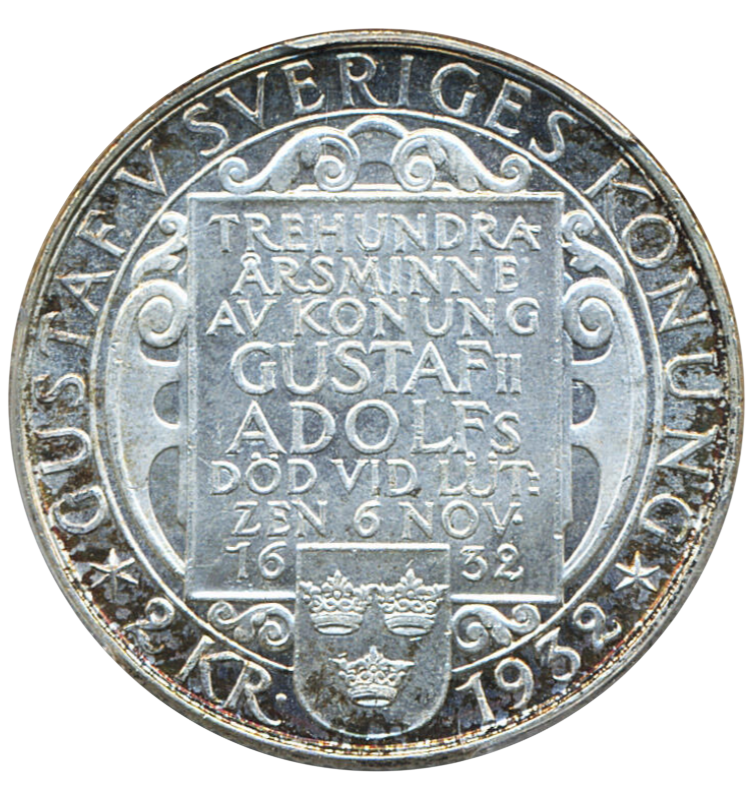 2 kronor jubileum 1932