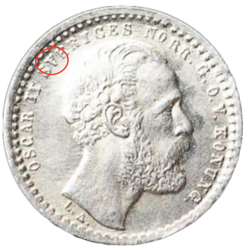 Variant 10 öre 1872