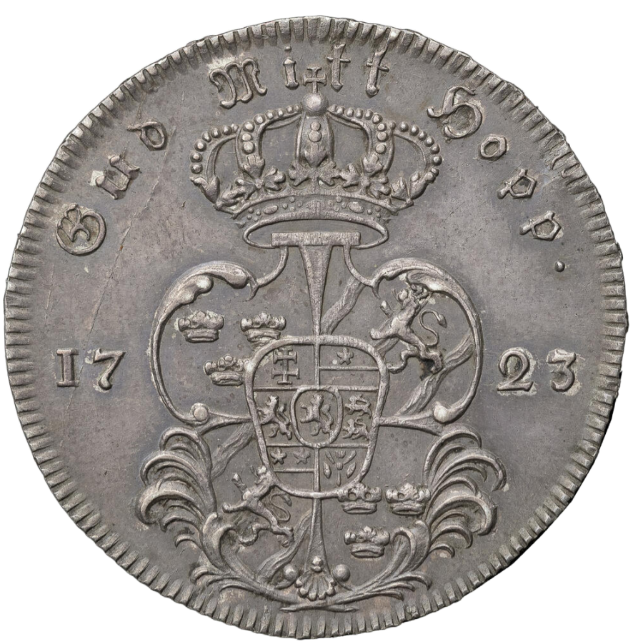 1/2 riksdaler 1723