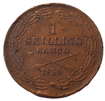 1 Skilling 1855