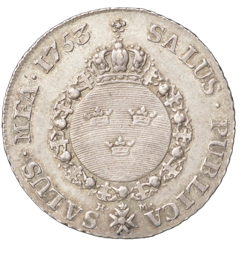 1/4 Riksdaler 1753