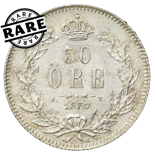 50 ÖRE 1857