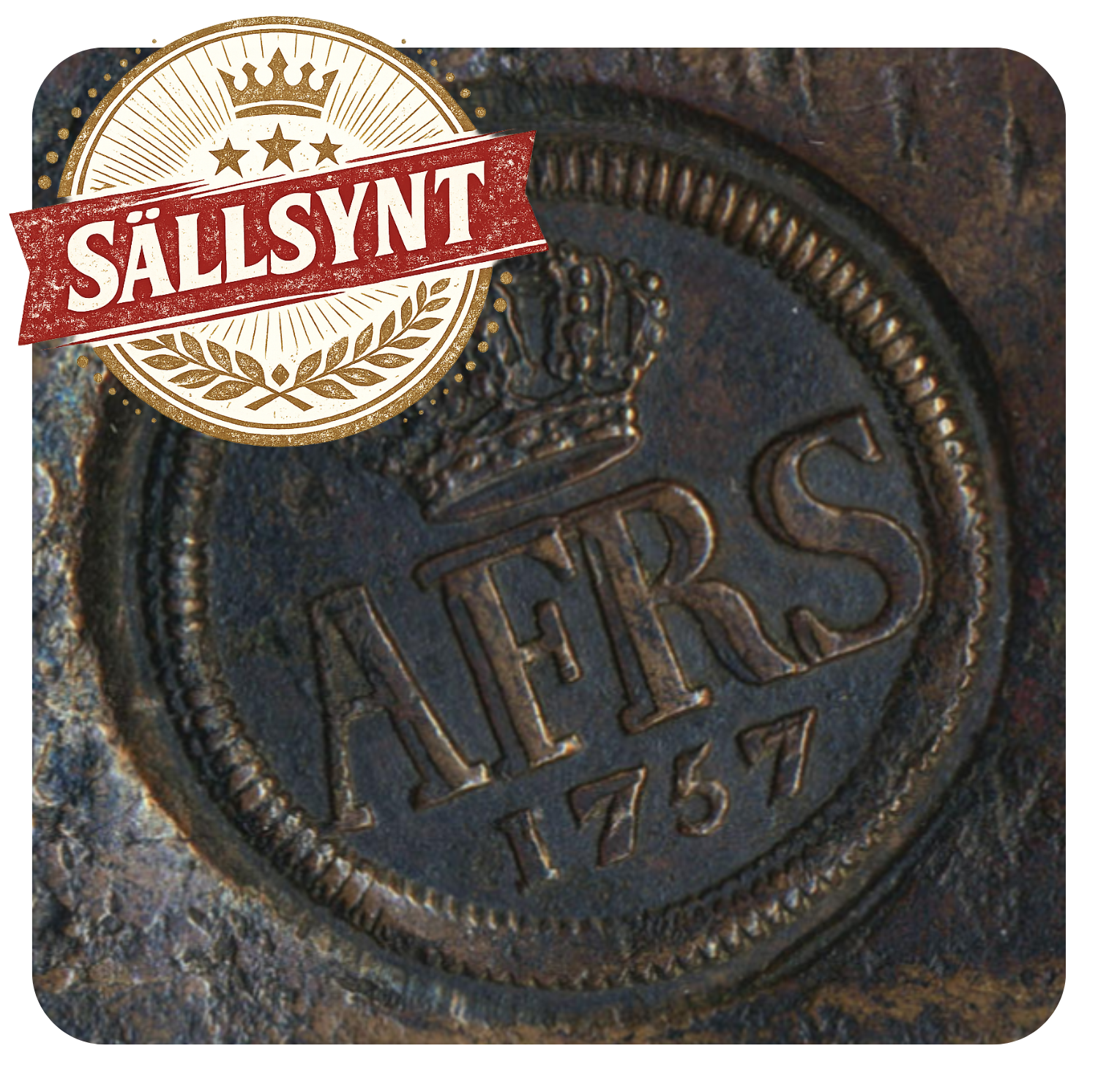1/2 daler silvermynt 1757