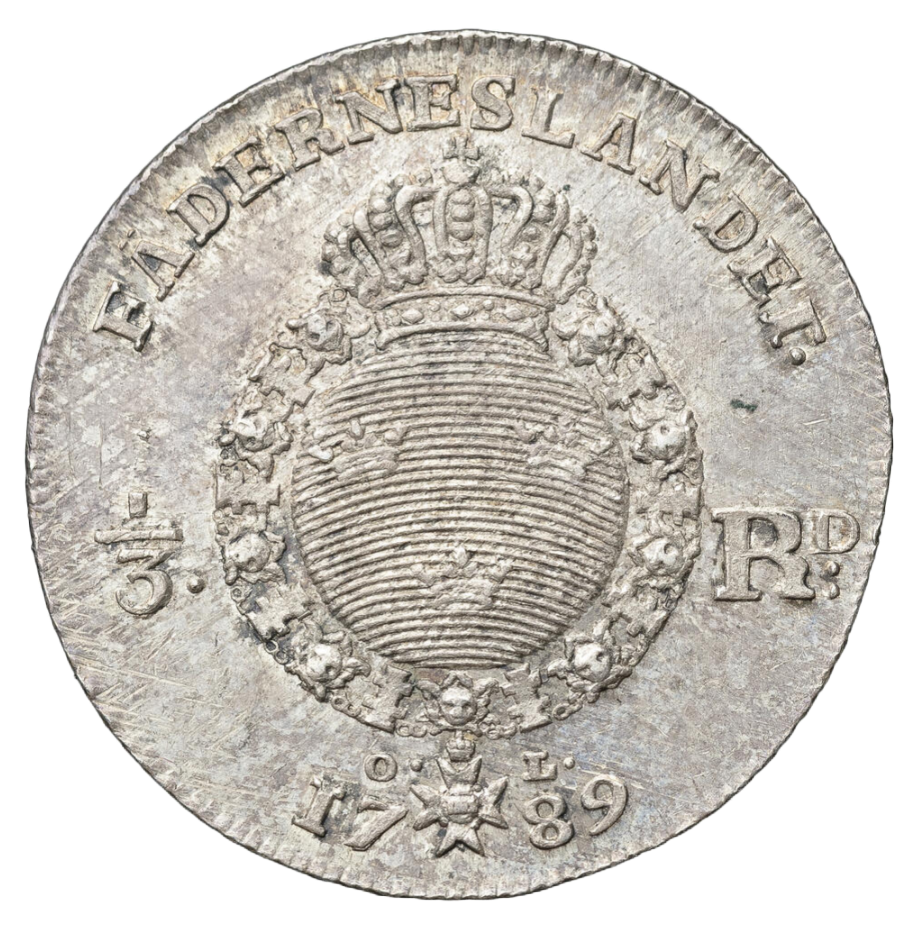 1/3 riksdaler 1789