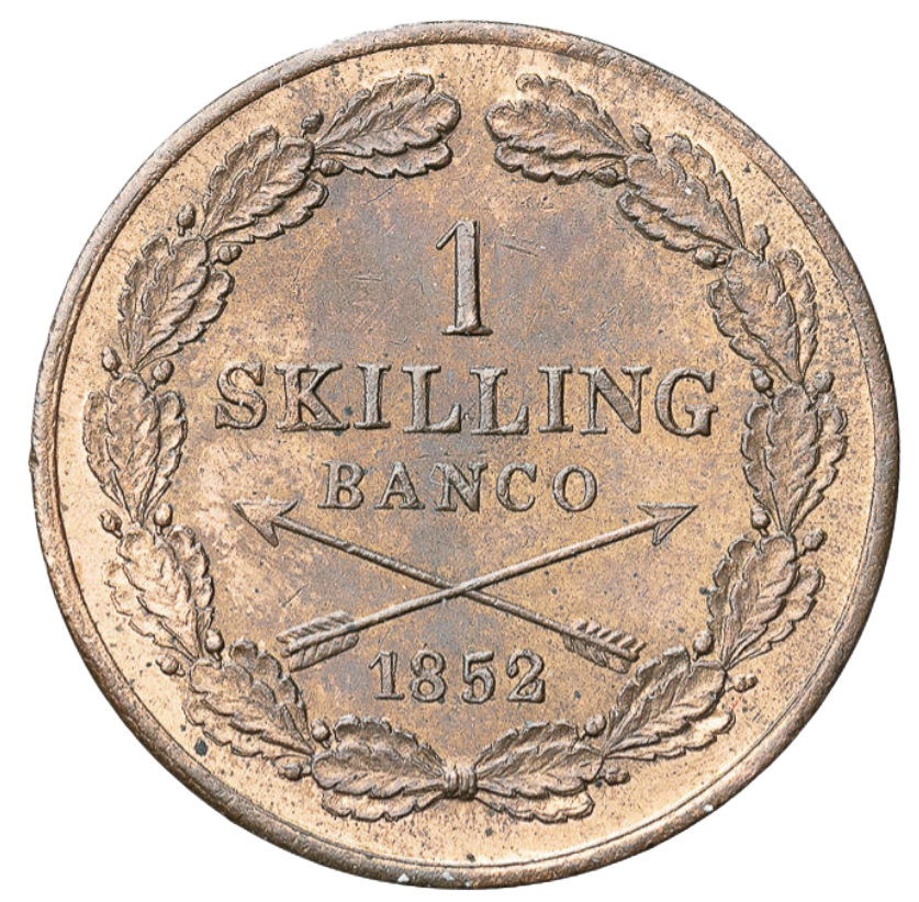 1 Skilling Banco 1852