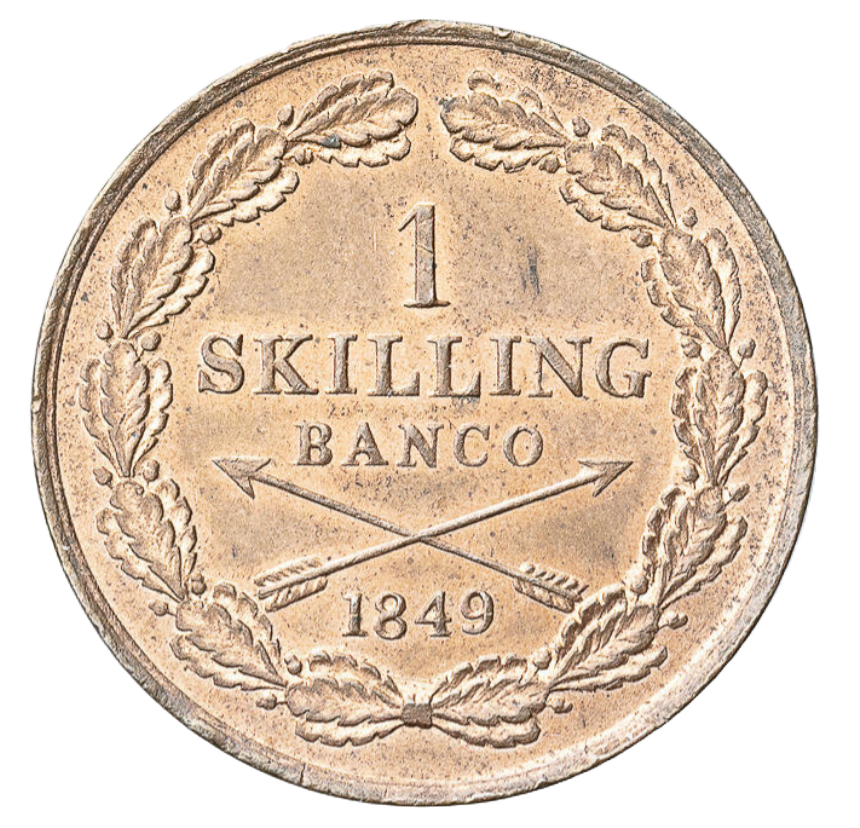 1 Skilling 1849