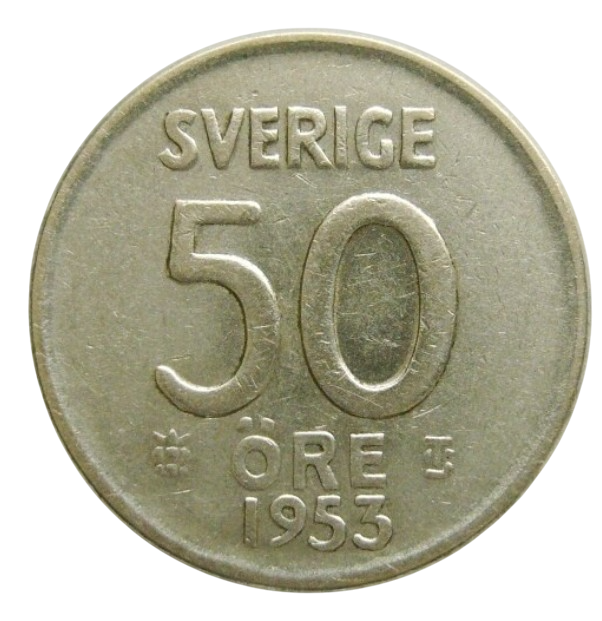 50 öre 1953