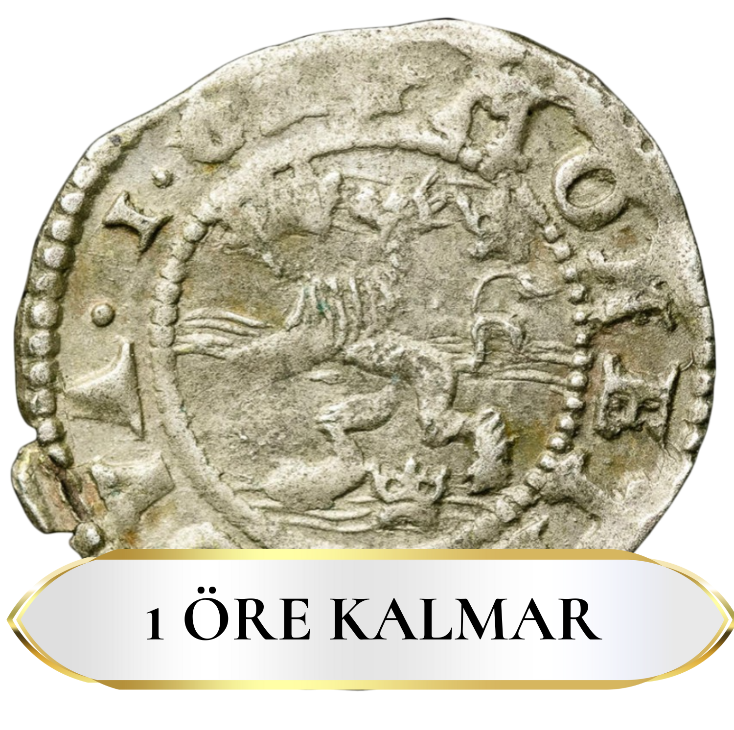 1 öre kalmar gustav ii adolf