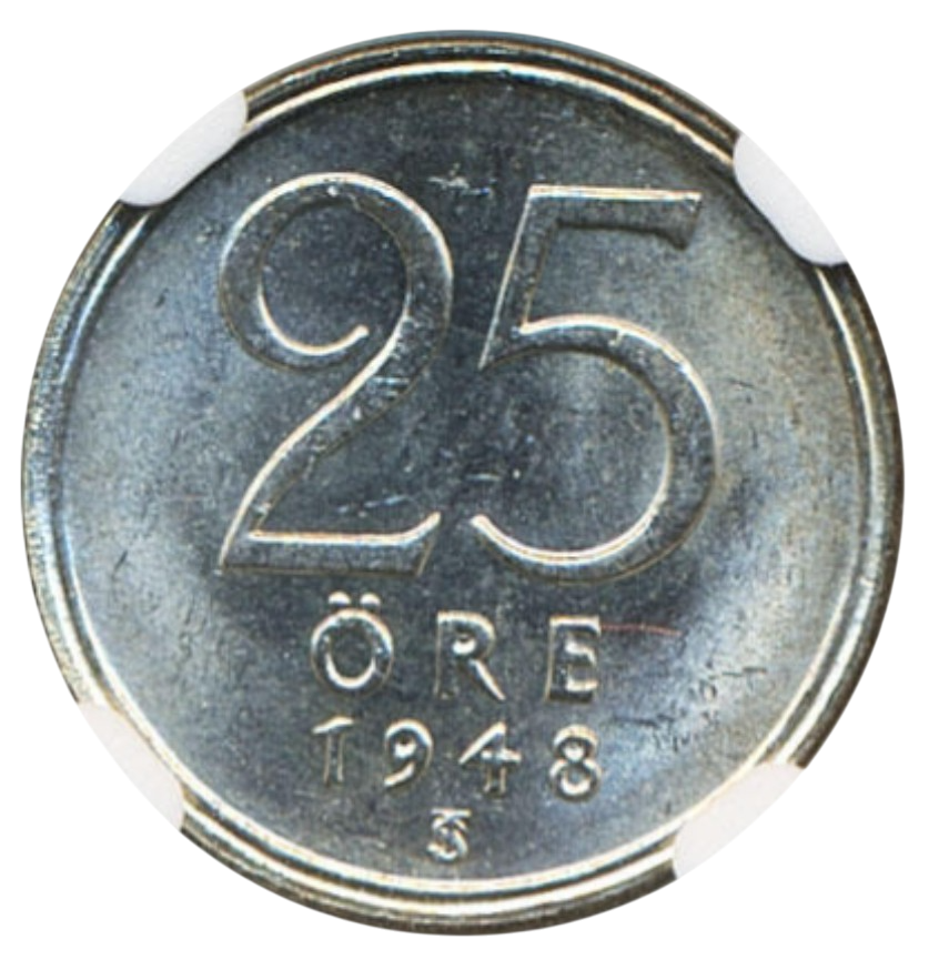 25 öre 1948