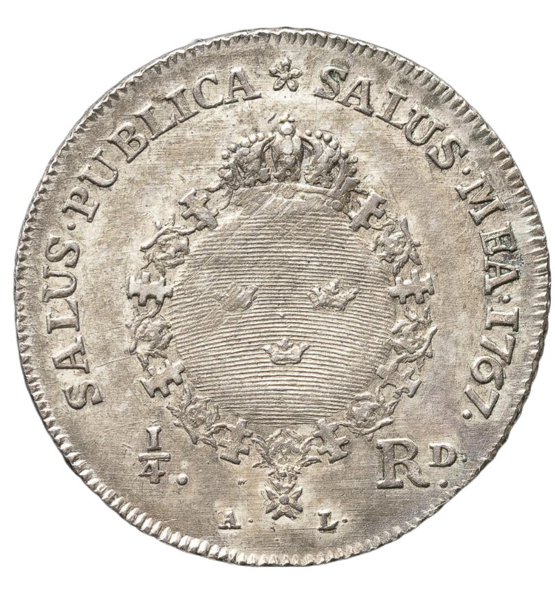 1/4 Riksdaler 1767