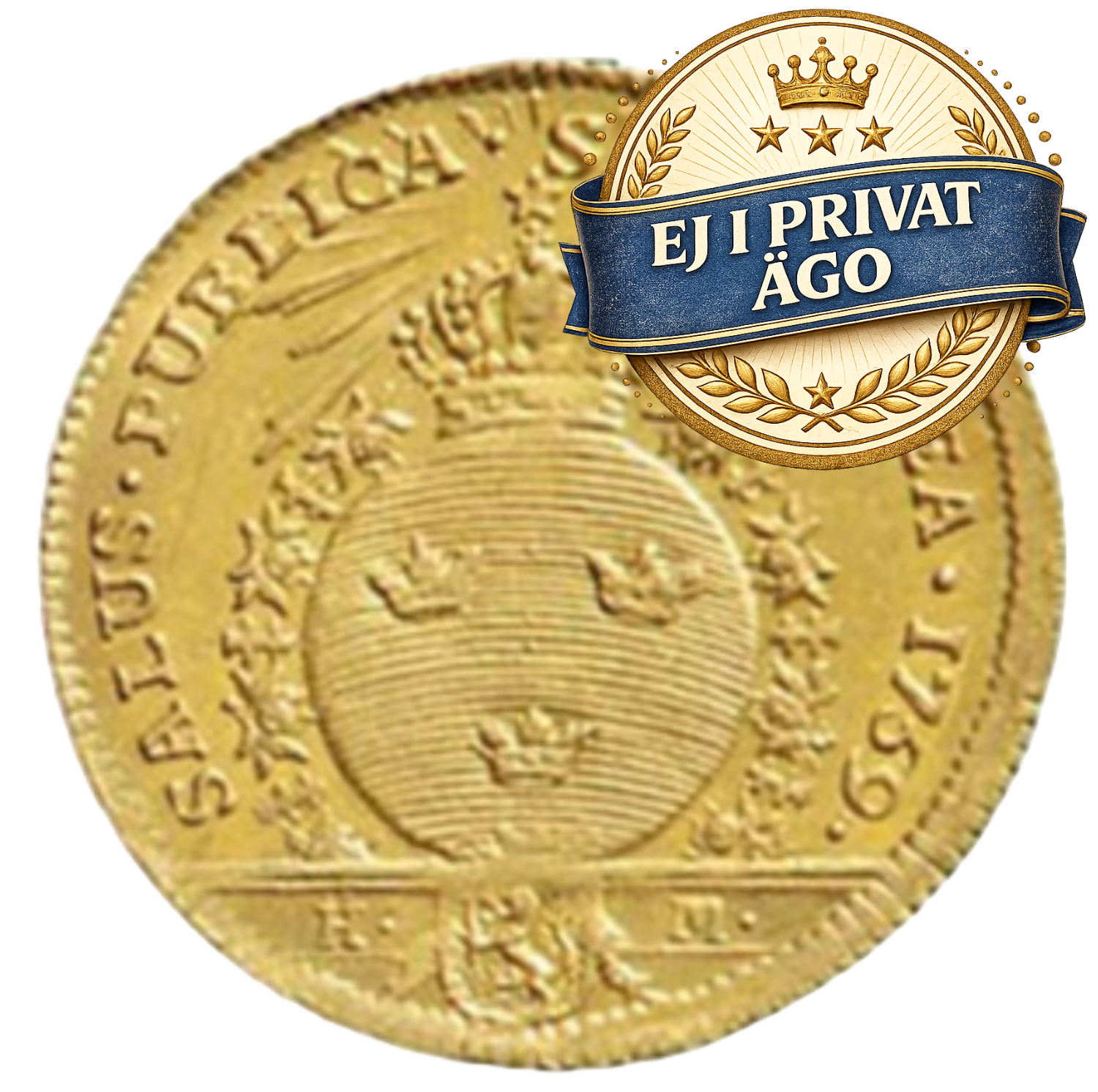 1 dukat ädelfors 1759